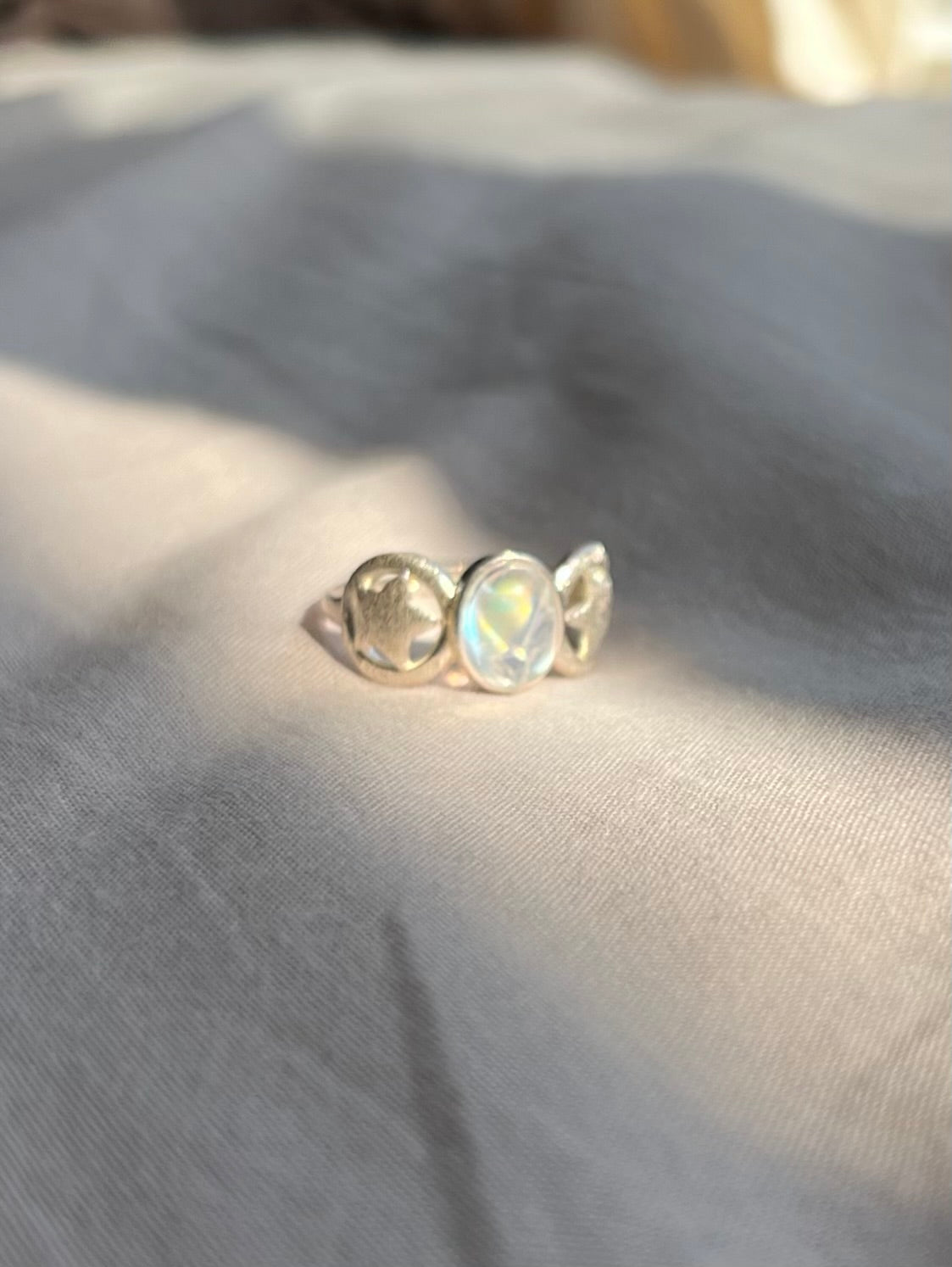 Moonstone Star 🌟Ring