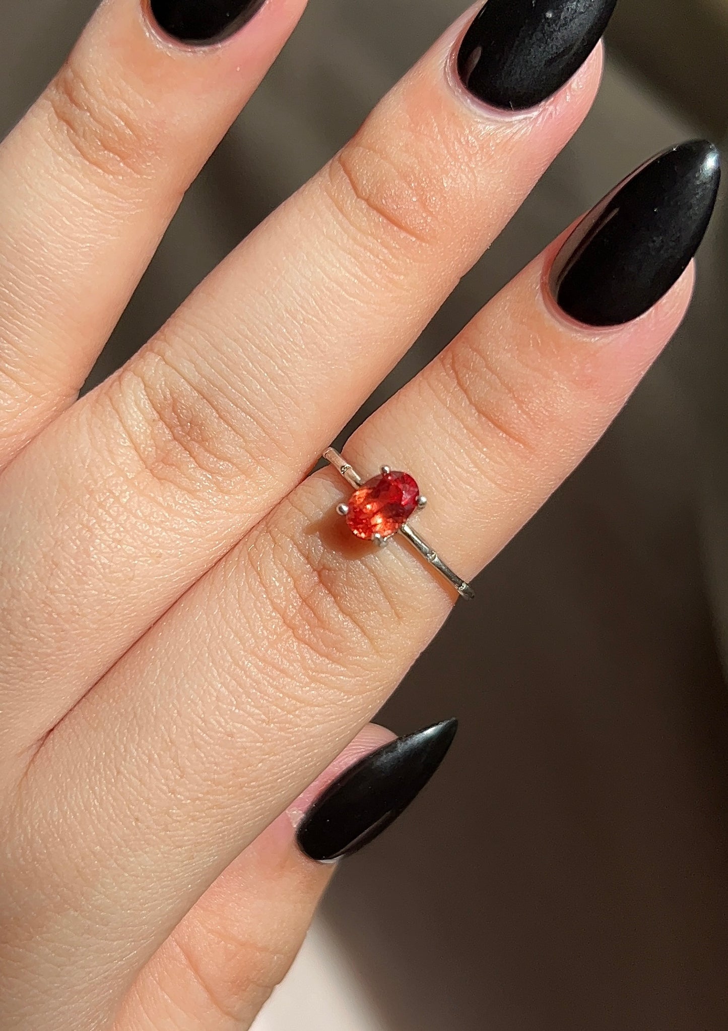 Rare Padparadscha Sapphire ( Lab Grown )