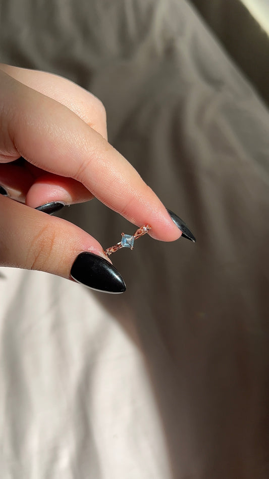 Aquamarine Ring