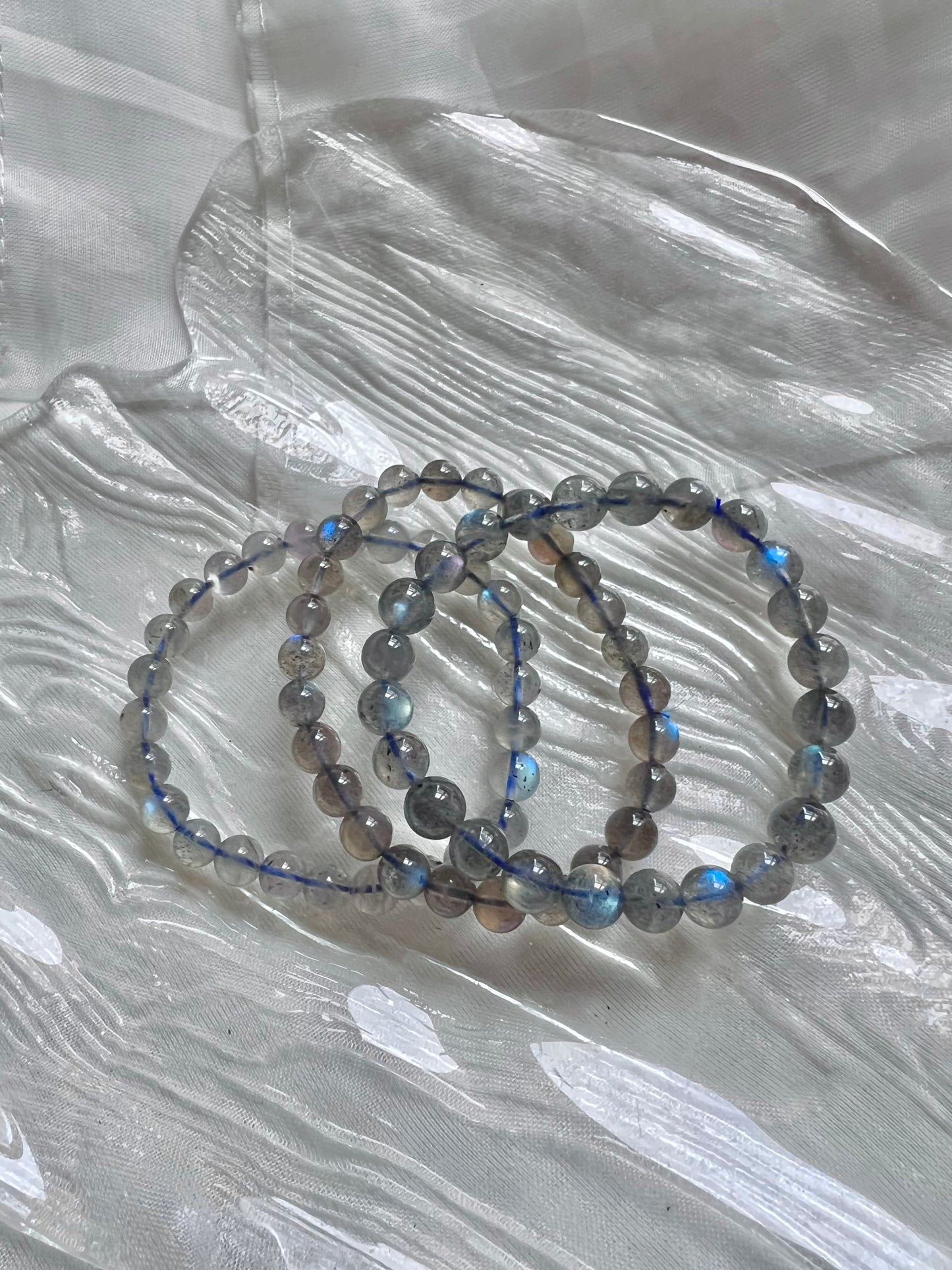 Labradorite Beaded Bracelet