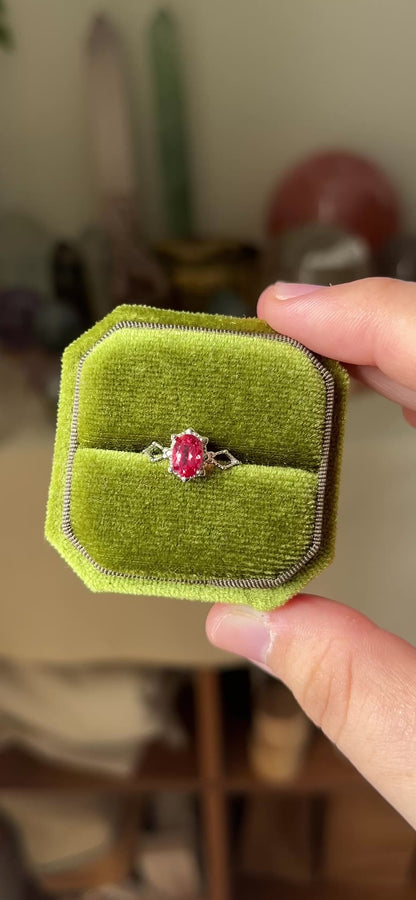 Rare  Padparadscha Sapphire ( Lab Grown )