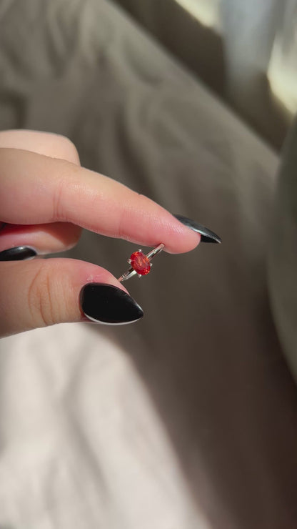 Rare  Padparadscha Sapphire ( Lab Grown )