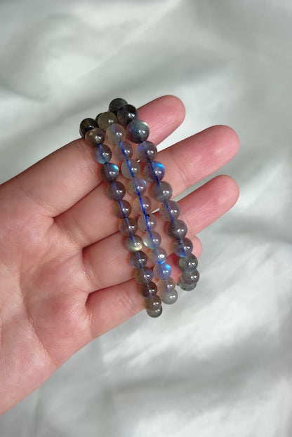 Labradorite Beaded Bracelet