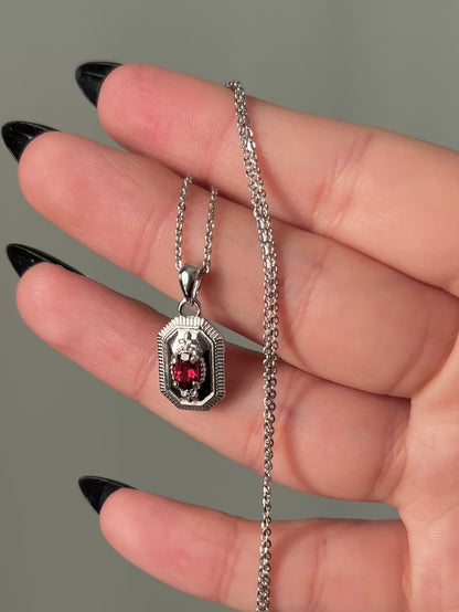 Garnet Pendant