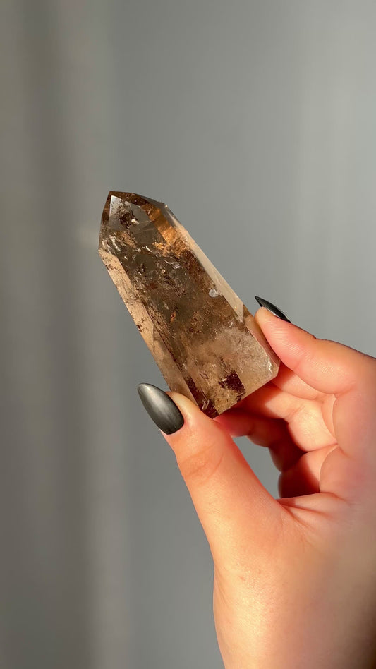 Brazilian Smokey Quartz Tower