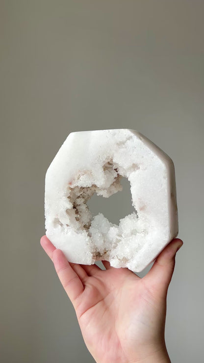 Snow Portal - Quartz Statement Piece